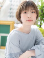 カバーヘアアンドスパ ブリス 浦和西口店(COVER HAIR & SPA bliss) くすみカラーシースルーバング前下がりボブa浦和20代30代40代