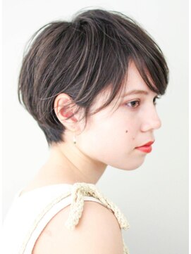 ルアン 上通り(ruen) ショートカット ruen 熊本 髪質改善 上通り ショートボブ くびれ