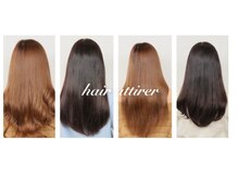 ヘアーアティレ(HAIR attirer)の雰囲気（【ヘアスタイル】髪のタイプ別に合わせた的確な技術！！）