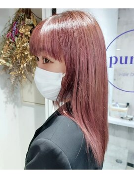 パープル(purple) ペールピンク