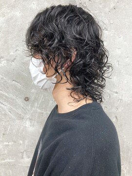 アイティーバイアルバム 松戸店(IT by ALBUM) ウルフスパイラル_スキンフェードツイストスパイラル_ba362472