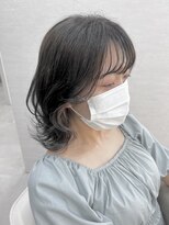 エフェクト(EFFECT hair care & Spa)&nbsp;ほんのりパープルイヤリングカラー