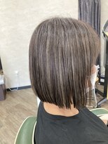 パペル(PAPEL)&nbsp;大人女性似合わせカット＋白髪ぼかしハイライト＋カラー