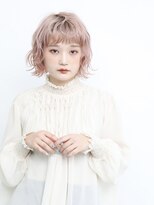 エンタク 新宿三丁目店(enntaku)&nbsp;ケアブリーチ/グラデーションカラー/ペールベージュ[新宿三丁目]