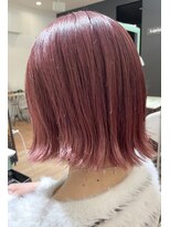 ラピッシュ 新松戸店(Lapish)&nbsp;切りっぱなしボブ×カシスピンク