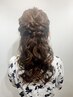 【ヘアセット】プチヘアセット(巻きおろし+ピン2本迄) 2200円～ ※早朝はTEL