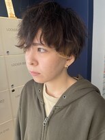 コワファースト 大分(COIFF1RST)&nbsp;マッシュ、インナーカラー退色後