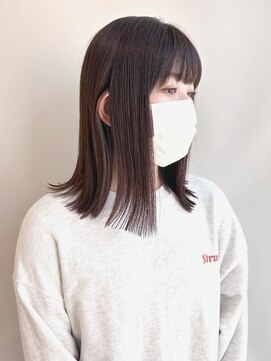 クイントネオリーブ 自由が丘正面口店(quint:neolive) 大人ガーリー　切りっぱなしボブ