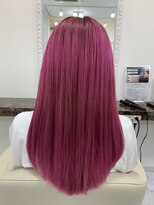 インデックスヘアーユー 錦糸町店(in'dex hair - U)&nbsp;ビビットピンク[錦糸町/錦糸町駅/錦糸町北口/ハイトーン/派手髪]