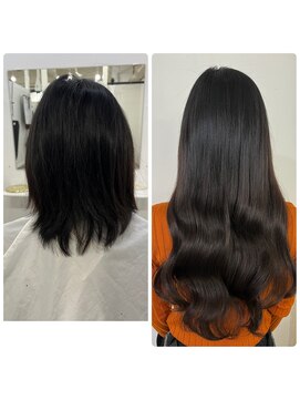 ハイエクステンション 京都駅前店(Hi-Extension) ブルーブラック@dresser____081