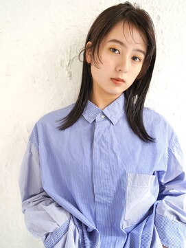 アム(amu) ミディアムストレート