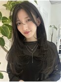 レイヤーカットハイライトショートヘアイルミナカラーオージュア