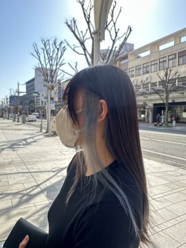 グク(GUK) イヤリングカラーXシルバー