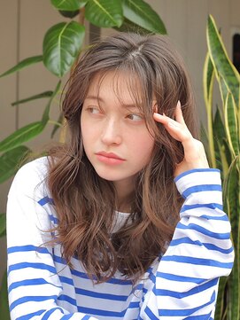 ディフィーノ 赤坂(DIFINO) ゆるふわセミロング/ガーリー/透明感カラー