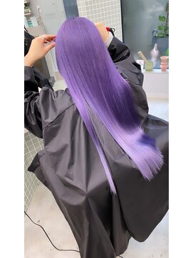 ヴァーディ オモテサンドウ(Vardy omotesando) ラベンダーカラー/紫髪/パープル