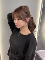 バレット 表参道(VALETTE) 結んでも可愛いおくれ毛/ワンホン＆韓国ヘア/レイヤーカット