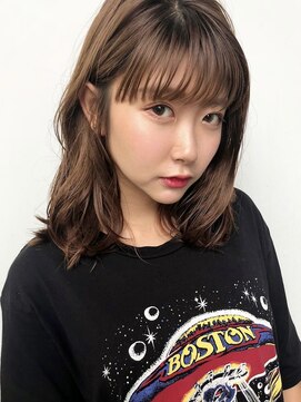 ミュート 原宿店(mute) 【mute原宿】ワイドバング×ことりベージュ