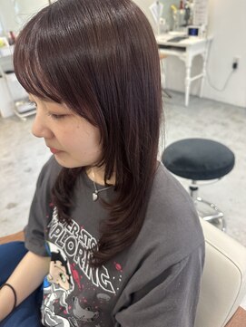 ヴィータ 田町(vi ta) ピンクラベンダー 顔周りレイヤー