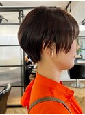 ショートパーマショートカット前髪あり前髪なし20代30代40代