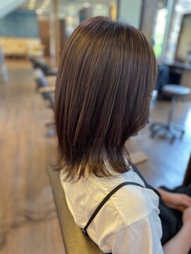 美容室 ルチア ハワイ(Luccica HAWAII) 【luccicaＨＡＷＡＩＩ/森麻乃】ミディアムレイヤー