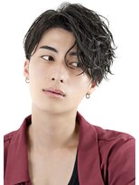 オーシャントーキョー 心斎橋(OCEAN TOKYO WEST)&nbsp;波巻きパーマツイストスパイラルパーマセンターパートウルフ