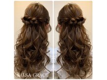 エクステ ネイル アイラッシュ サルサグレイス 津田沼店(SALSA GRACE)の雰囲気（結婚式、パーティーのヘアセットはお任せください♪）