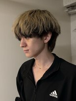 ノラ シブヤ(NORA)&nbsp;【永田】メンズミディアム×アンブレラカラー×ダウンパーマ