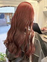 ラレイ ハラジュク(Lalei harajuku)&nbsp;【白石】ブリーチなしチェリーレッド赤髪暖色艶カラー原宿