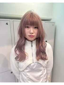 シェノン バイ アランスミシー 表参道(CHAINON by Alan smithee) 姫カットホワイトピンクベージュ