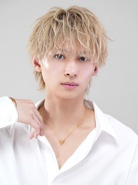 ダダ 本店(D.D.) 緩波マッシュ/ハイトーンベージュ/ブリーチカラー