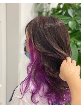 アースコアフュールボーテ 佐倉店(EARTH coiffure beaute) インナーカラー