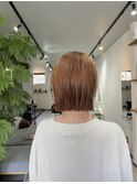 タッセルボブ　　ベージュカラー
