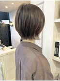 福山Caaryダメージレス酸性ストレートナチュラルくびれボブ30代