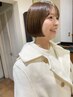 カット+髪質改善カラートリートメント80%　￥11,000