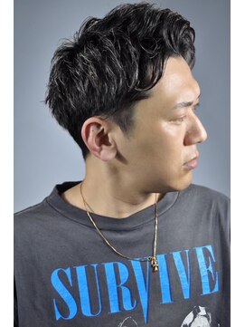 ヒロギンザバーバーショップ 大宮店(HIRO GINZA BARBER SHOP) ツーブロックショート 大宮