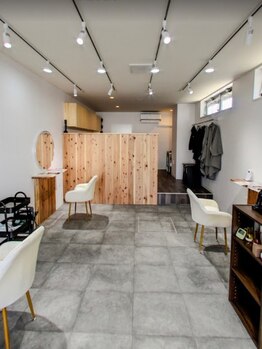 エヌ(N)の写真/この春にOPENした実力派プライベートサロン◇丁寧な接客と手際のいいカットで満足度の高い仕上がりを。