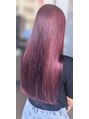 ヴィム ヘアー 宜野湾店(VIM hair) ハイライト入れてピンク系カラー♪