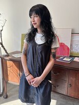 ヘアーアイストゥーレ(HAIR ICI TRE)&nbsp;ロングパーマ　レイヤーカット　担当桜桃