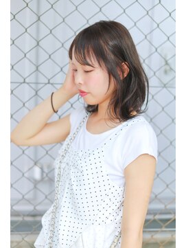 ベレッタ 楠葉店(veretta.) ナチュラルブラウン/レイヤーボブ/顔周りカット