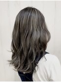 白髪ぼかし/ハイライト