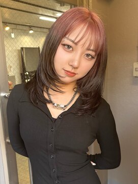 メゾンイデアル(maison Ideal) ロング/ミニボブ/ロングレイヤー/レイヤー/顔周りレイヤー/韓国