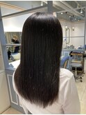 髪質改善コアミートリートメント艶髪ロングストレート赤羽美容院