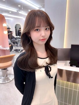 ロンドリゼル 札幌(Lond RiseL) ミディアムレイヤーカット/レイヤー/顔周り/韓国/髪質改善/札幌