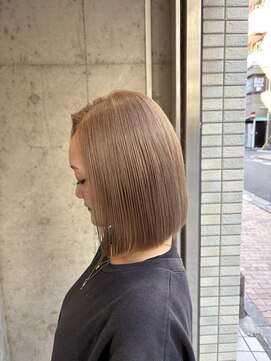 2ブリーチ　ハイトーンベージュ