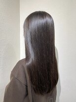 ヘアー ホスピタル ソアン(hair hospital soan)&nbsp;ロング　× オリーブグレージュ