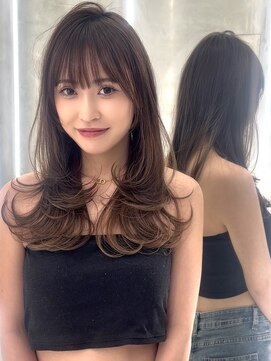 シュルール 所沢プロぺ通り店(chorule) ロングレイヤー×透明感カラー