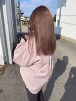 美容室 サワコ 国府店(SAWAKO)&nbsp;ピュアピンクベージュ