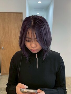 ヘアーブレイス(hair brace) 千葉駅/着物ヘア/大人ガーリー/ダークアッシュ/似合わせカット