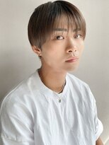 リヤン 表参道(lyann)&nbsp;小顔カットサーフカールリバースセンターパートアップバングa