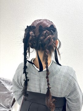 シュシュ(shushu) カチモリツインアレンジ